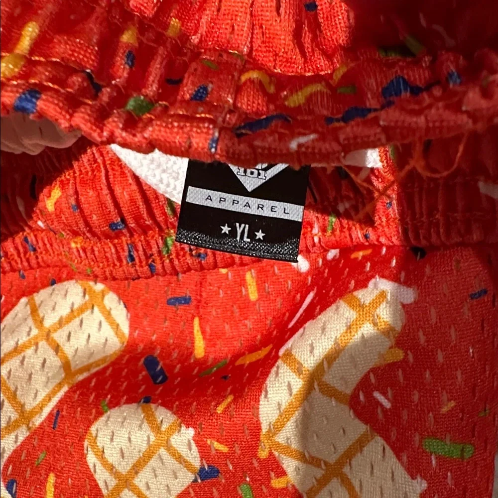 Baseball Lifestyle 101 Boys Shorts sold as lot of 2. Great Condition sz Large - Picture 3 of 7